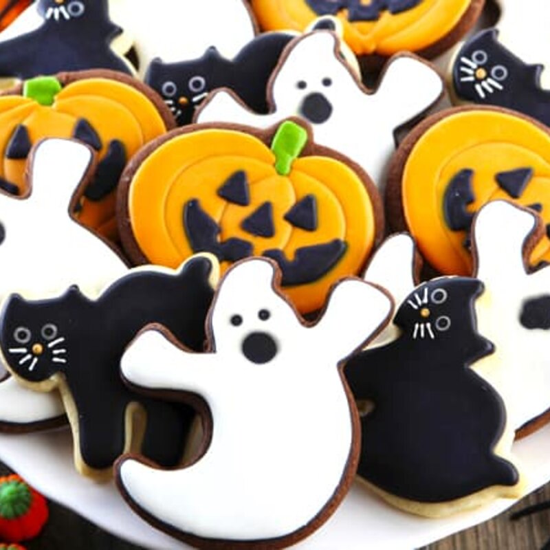 MasterClass Halloween sugar biscuits